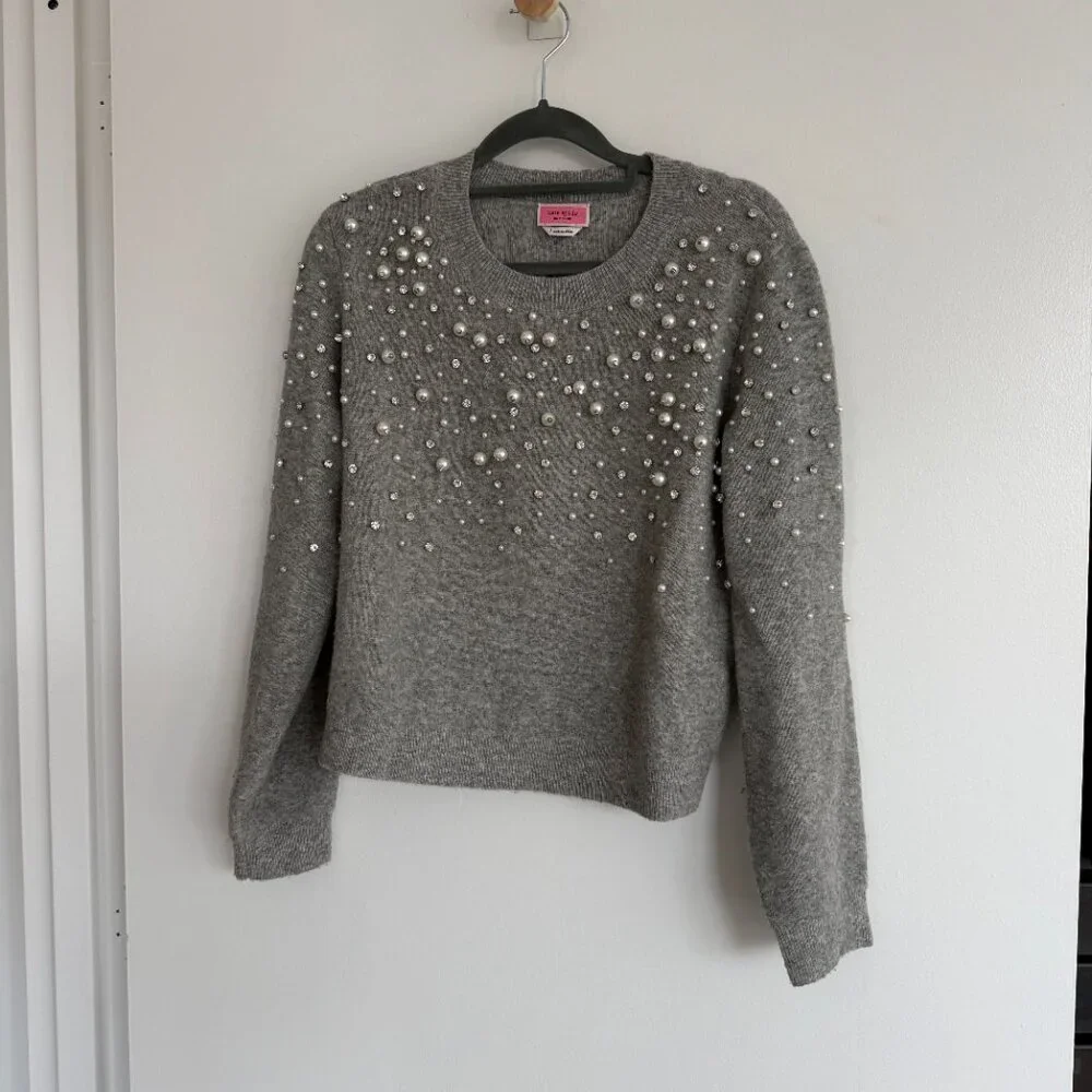 Kate Spade Embellished Sweater (Size L Great Condition) - Picture 1 of 16